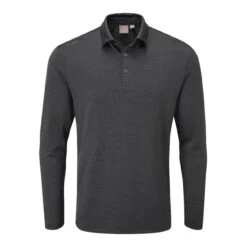 Ping Angus Mens Long Sleeve Golf Polo Shirt P03504